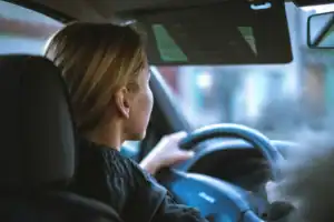 A red light seen from the driver's seat, on high-functioning anxiety and the body that stays braced